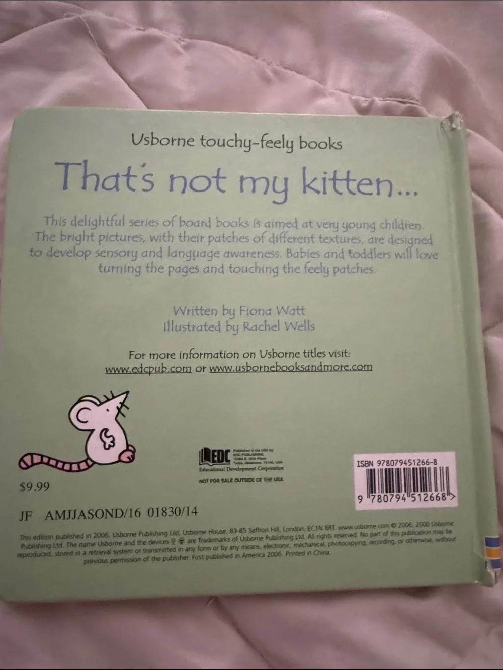 usborne cute white